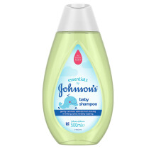 Johnson's Baby Shampoo 500ml (Pack of 1) No More Tears | With Aloe & Vitamin B5, Developed for Newborn & Delicate Skin