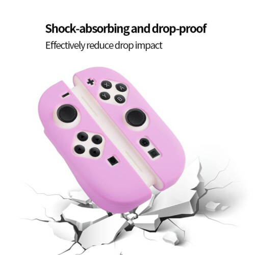 Silicone split protective case compatible Nintendo Switch 2 handheld game console (purple) 2