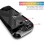 compatible Nintendo Switch 2 Detachable X-pattern Protective Case with Holder(Black) 5