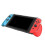 Split protective case compatible Nintendo Switch 2 console with three interchangeable grips (small, medium, and large) (black + black) 6