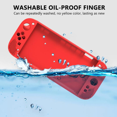 compatible Nintendo Switch 2 Silicone Protective Case Shockproof & Dustproof Console Cover(Black) 2