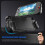 compatible Nintendo Switch 2 Game Machine Shockproof TPU+PC Protective Case(Black) 5