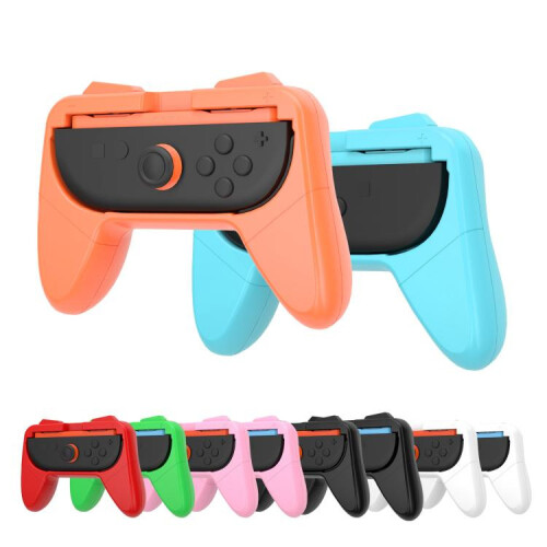 compatible Nintendo Switch 2 Left + Right Handle Brackets Simple Handle(White) 1