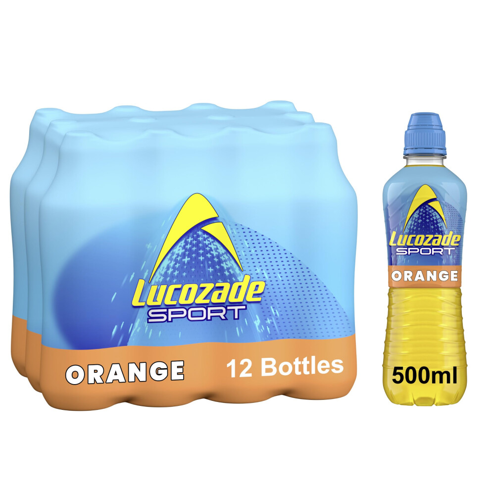 Lucozade Sport - 12X500ml, Isotonic, Electrolytes Orange