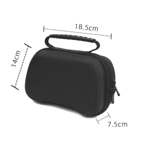 compatible Switch Pro Portable EVA Hard Shell Storage Bag compatible Game Controllers(Black) 2