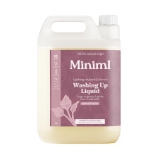 Miniml Eco Washing Up Liquid 5L - Wild Rhubarb & Lemon Scented