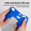 Solid color silicone protective case compatible Nintendo Switch Pro game controllers (black) 6