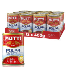 Mutti Finely Chopped Tomatoes 400g (Pack of 12)