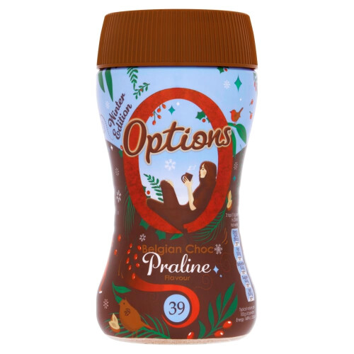 Options Hot Chocolate: Belgian Chocolate & Praline 220g
