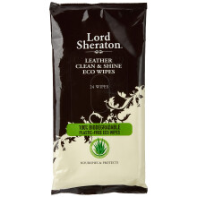 Lord Sheraton Leather Eco Wipes - Biodegradable, Clean & Shine