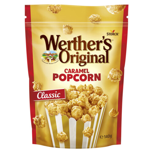 Werther's Original Caramel Popcorn, 140 g (Pack of 1)