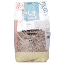 Wholefood Earth Organic Sunflower Seeds 1kg Ãâ‚✠Natural Edible Seeds for Eating