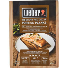 Weber Räucherbretter, Zedernholz, 4 Stk.