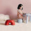 HK&Hanker Μπλε σκαμπό Playroom - Πάγκος Rainbow με αντιολισθητικό σχεδιασμό 3