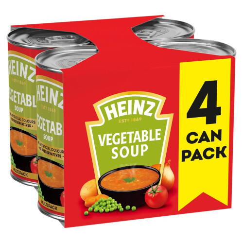 Heinz Heinz Vegetable Soup 4x400g