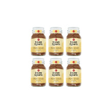 Douwe Egberts Pure Gold Medium Roast Instant Coffee 190g (Pack of 6 Jars, Total