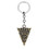 HK&Hanker Κολιέ Δράκου The Elder Scrolls Skyrim Δεινόσαυρος Vintage Τρίγωνο Morrowind Amulet Δερμάτιν 4