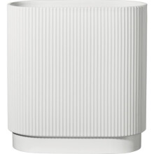 ASA Vase, weiß artdeco