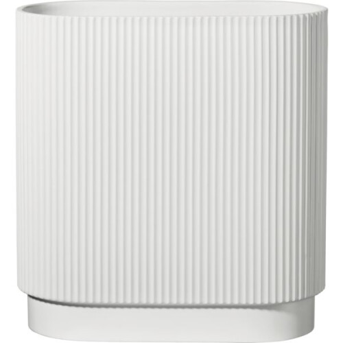 ASA Vase, weiß artdeco