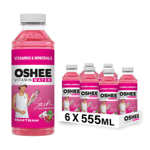 Oshee Vitamin Water, Red Grape & Dragonfruit, 555ml (Pack of 6)