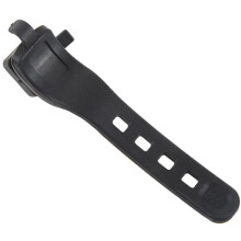 8X Fahrrad Ruecklicht USB Wiederaufladbare LED Fahrrad Ruecklicht 5 Lichter Mode Scheinwerfer mit Rot + Blau