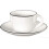 ASA Espressotasse mit Unterer, ligne noire  with black line 1