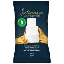 Satinara Luxury White Sugar Paste for Cakes and Bakes, Palm Oil Free, White Fondant Icing For Cake Covering Ãâ‚âœ 1kg