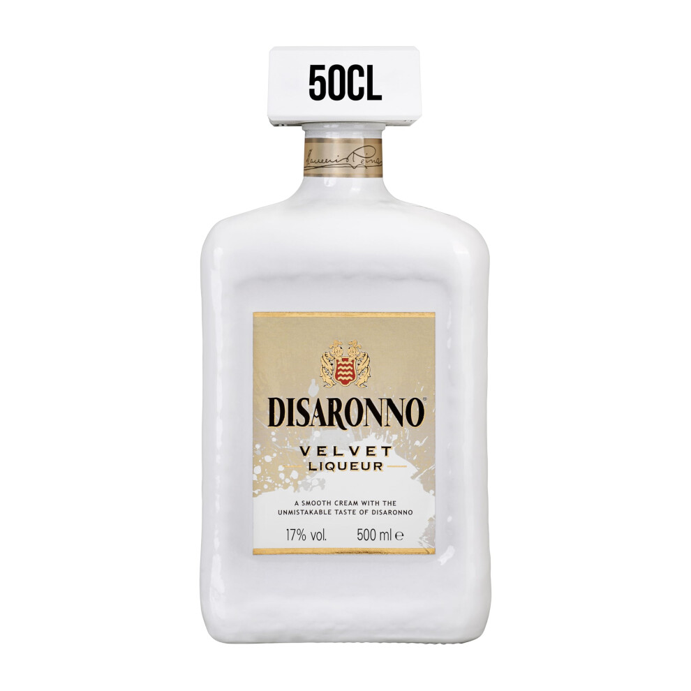 Disaronno Velvet Liqueur 50Cl - 17% Abv - Vanilla & Almond Cream