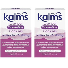 Kalms Lavender One-a-Day 14 Capsules (Pack of 2) - Mild Anxiety Relief