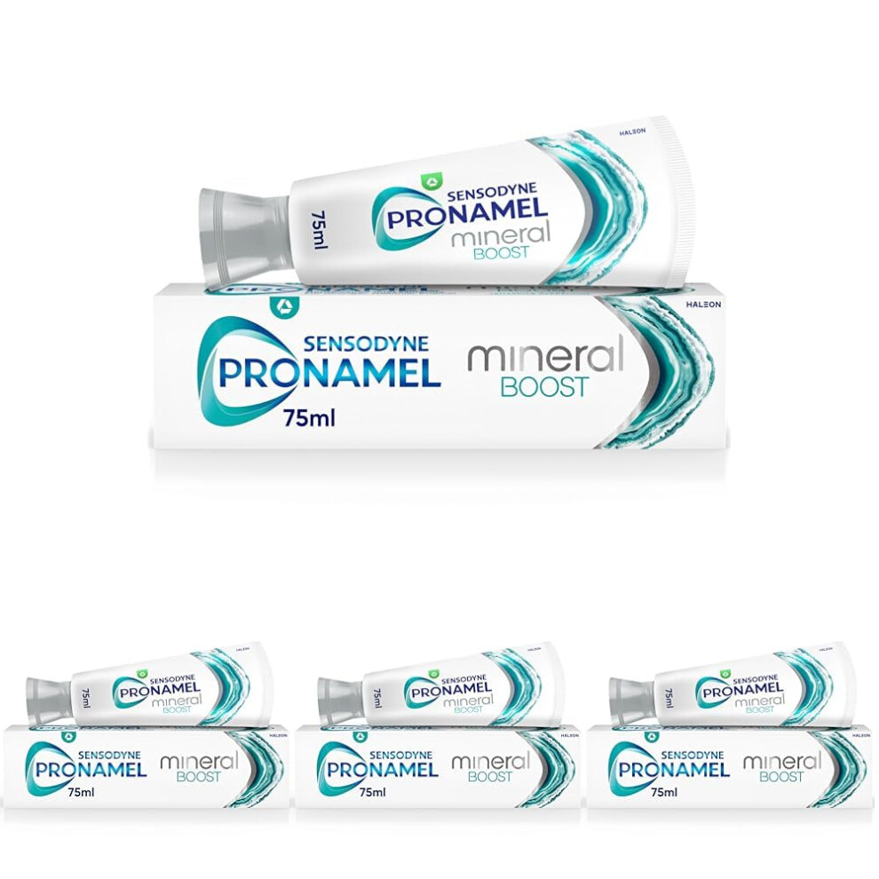 Photos - Toothpaste / Mouthwash Sensodyne Pronamel Mineral Boost Enamel Care Toothpaste for Sensitive Teeth, Cavity Protection, Refreshing Peppermint, 75ml 