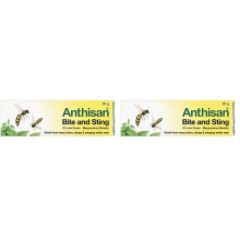 Anthisan Bite & Sting Cream Relief from Insect Bites, stings & stinging Nettle Rash, 20 g (Pack of 2)