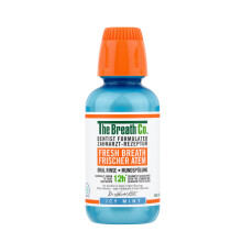 The Breath Co. Alcohol Free Mouthwash. Dentist Formulated Oral Rinse for 12 Hours of Fresh Breath, ICY Mint Flavour, 300 ml