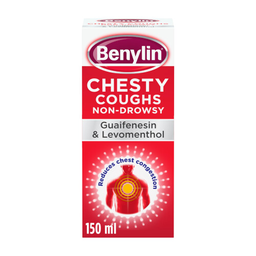Benylin Chesty Cough Syrup 150ml - Non-Drowsy