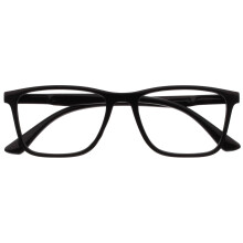 OPULIZE NYX Blue Light Reading Glasses: Anti-Glare, +1.50, Black