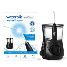 Waterpik Ultra Professional Water Flosser, 5 Tips, Black