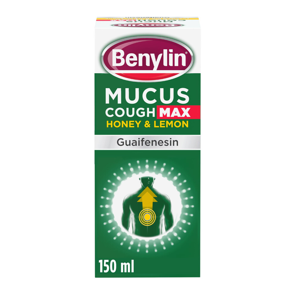 Benylin Mucus Cough Max Honey & Lemon, 150Ml