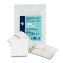 Reliance Medical Large Finger Dressing, Adhesive Fixing, 10 Pack