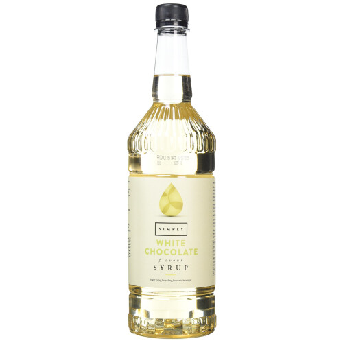 Simply White Chocolate Syrup 1 Litre