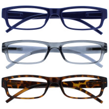 OPULIZE Reading Glasses +2.5 (Pack of 3)