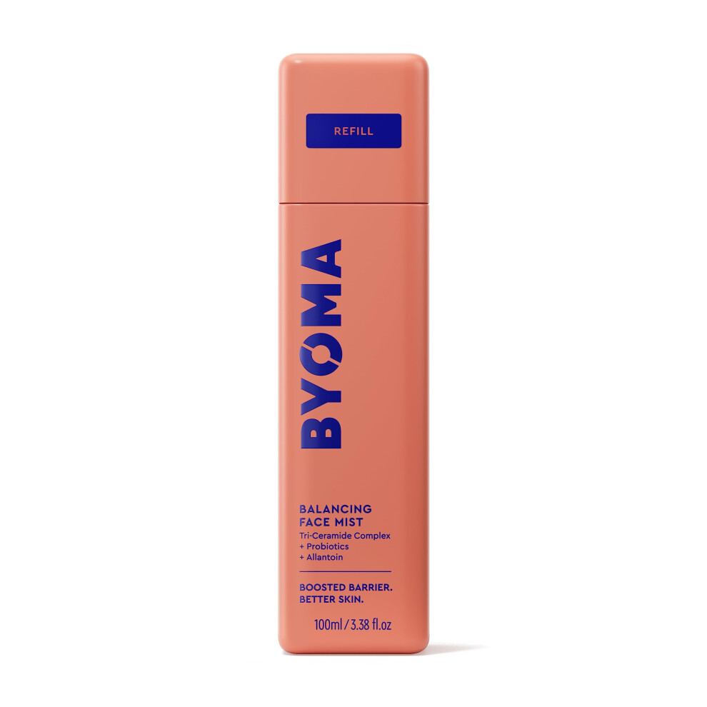 Byoma Balancing Face Mist Refill: 100Ml, Ceramides, Probiotics