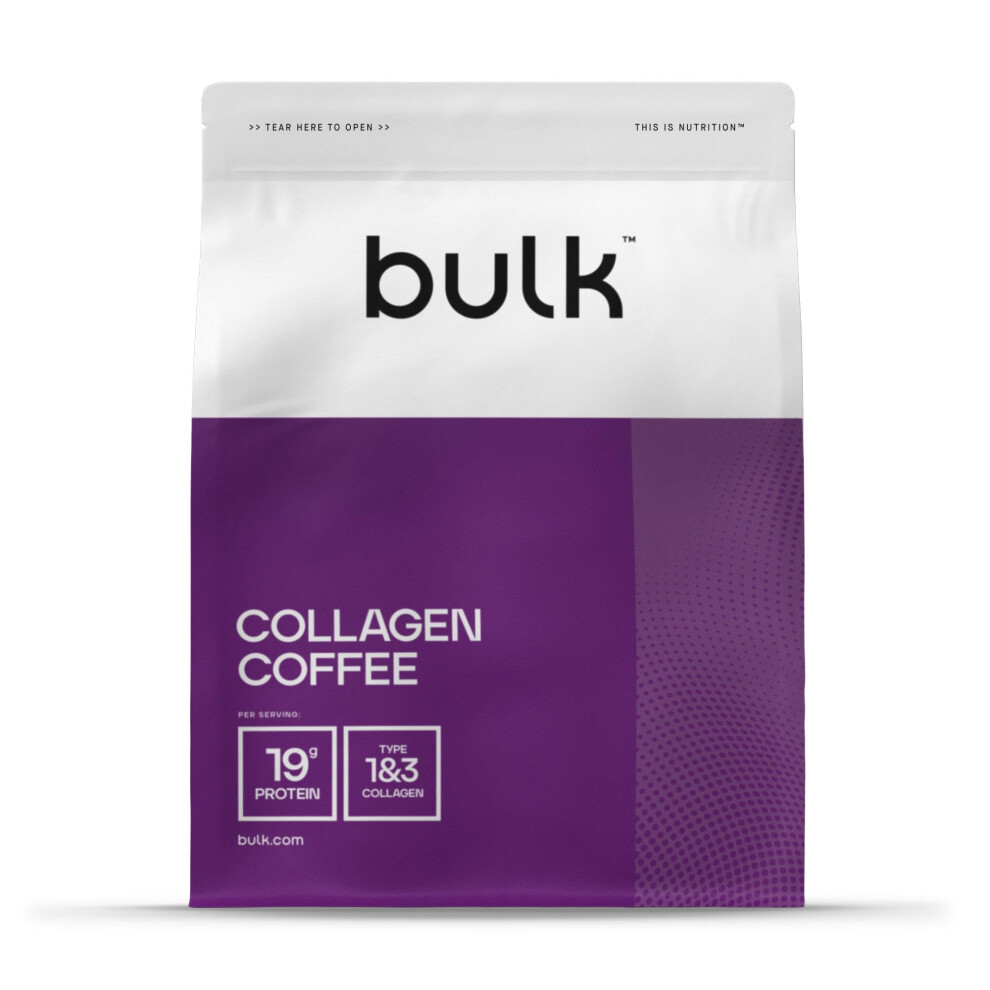 Bulk Collagen Coffee - Caramel Latte, 500G, 19G Protein