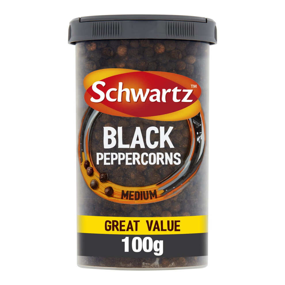 Schwartz Peppercorn Drum, 100G Black