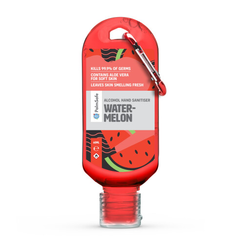 Palm Safe Watermelon Hand Sanitiser, 60ml, Anti Bacterial