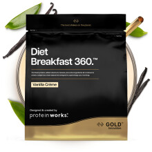 Protein Works Diet Breakfast 360, Vanilla CrÃÂme, 500g, 9 Servings