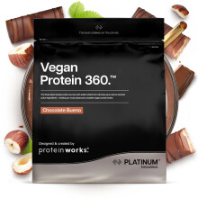 Protein Works Vegan Protein 360, Chocolate Bueno, 1kg, 28 Servings