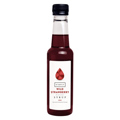 SIMPLY Wild Strawberry Syrup (250ml)