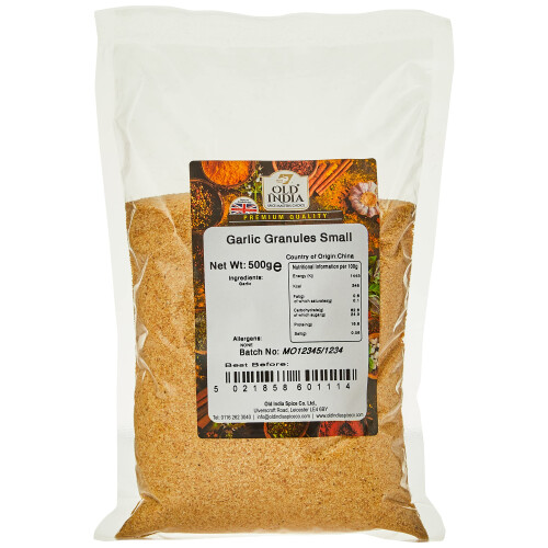 Old India Garlic Granules Small 500g