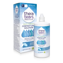 TheraTears Contact Lens Solution 360ml, Cleans/Disinfects, Aloe Vera