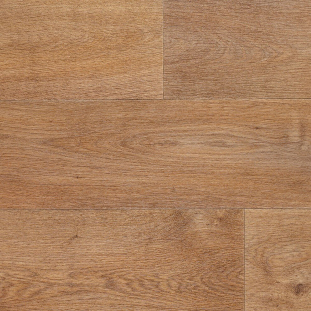 Photos - Area Rug Brown Wood Effect Commercial Vinyl Flooring Sheet- 2m X 5m