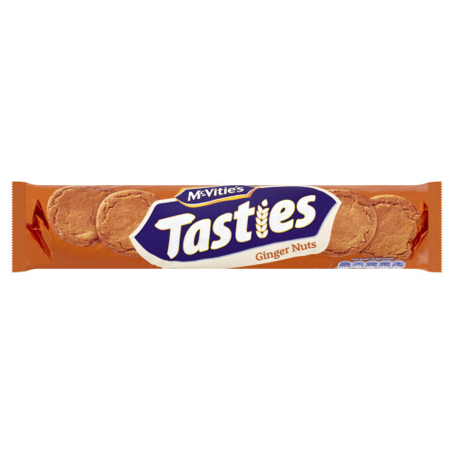 McVitie's Tasties Ginger Nuts Biscuits, 300 g (Pack of 1)